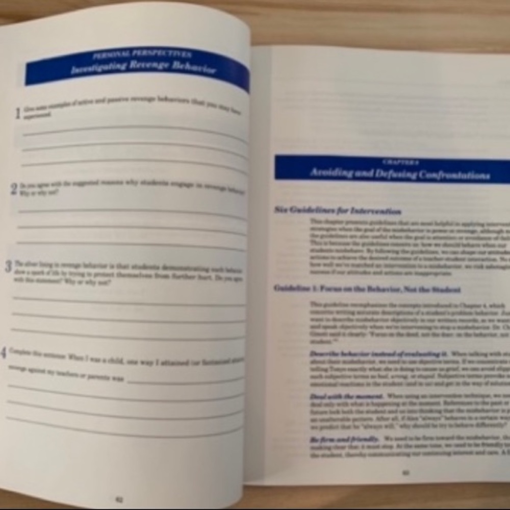 A teachers guide to Cooperative Discipline- How to Manage your Classroom BOOK! - Picture 6 of 8